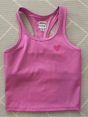 Iscream X Theme Pink Sports Top Girl’s Size M(10-12)